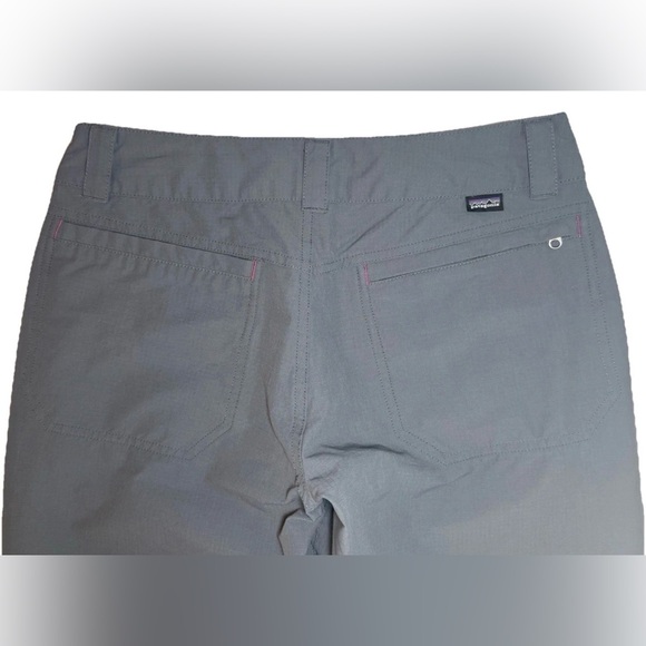 Patagonia Borderless Mid Rise Outdoor Capri Pants Gray Size 2 29x21 - Picture 6 of 9